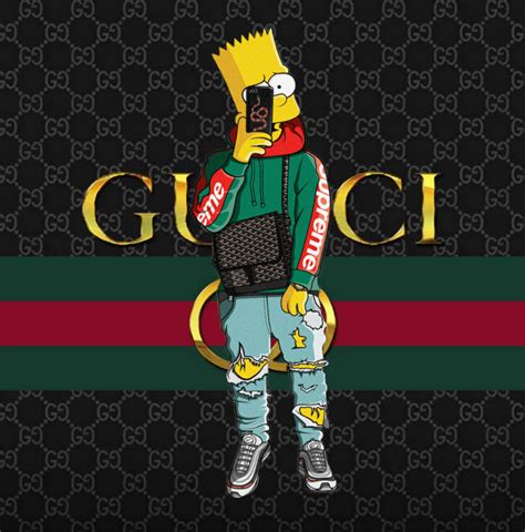 gucci and supreme background